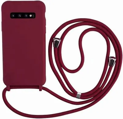 Zdjęcie produktu dla Etui silikonowe samsung galaxy S10 z łańcuszkiem na szyję tpu
