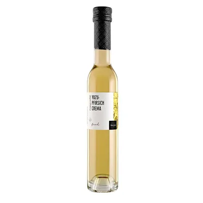 Produktbild von Wajos Yuzu Pfirsich Crema Essigspezialität 0,25l