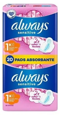 Obrázek produktu pro Always vložky Ultra Sensitive Normal Duo 20ks