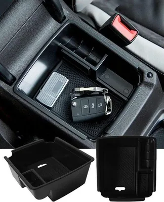 Produktbild von Mittelkonsole Organizer Auto Halter Handschuhfach 2016-2024 Praktisch
