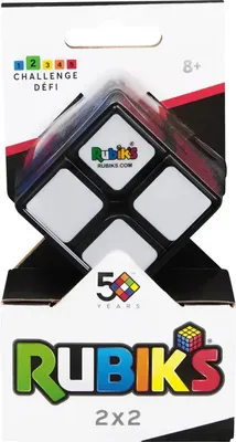 Produktbild von Rubik’s Mini 2x2 Zauberwürfel - der 2x2 Cube für Einsteiger ab 8 Jahren und für unterwegs, hohe Qualität, leichtgängiges Handling, leuchtende Farben, Zauberwürfel, 8 Jahr(e)