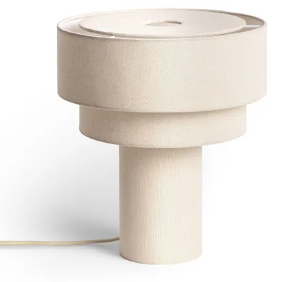 Produktbild von Tischlampe aus Leinen Liva Beige ↑35 cm