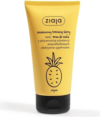 Produktbild von Ziaja Ananas Körpermousse Leicht, 160 ml