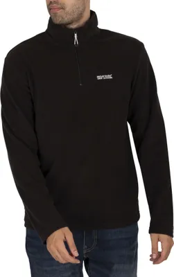 Produktbild von Regatta Thompson Fleece-Sweatshirt mit Reißverschluss, Schwarz L