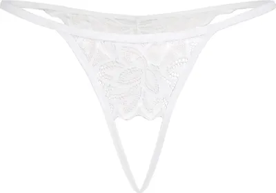 Immagine prodotto di Perizoma Teyli Ouvert con pizzo floreale Osa Female 3107TT bianco S/M