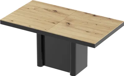 Produktbild von Design Esstisch HFE-111 Hochglanz ausziehbar Tisch Esszimmer 160 - 256