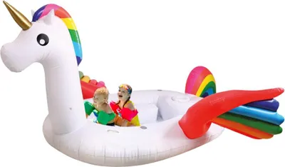 Produktbild von Badeinsel Einhorn klein 240 x 180 cm