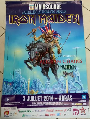Productafbeelding van IRON MAIDEN - Tour 2014 - POSTER - 70x100 cm