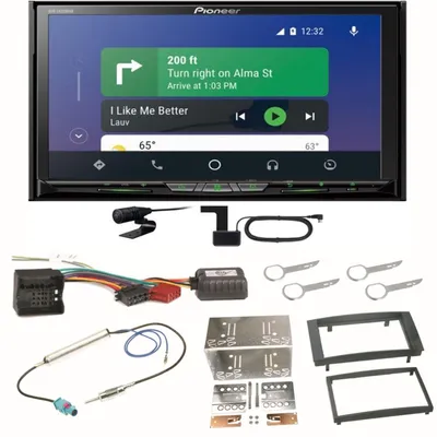Produktbild von Pioneer AVH-Z9200DAB Android Auto Carplay Einbauset für T5 2003-2015 Multivan