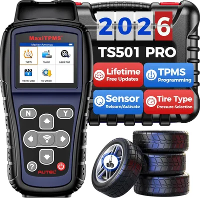 Immagine prodotto di Strumento professionale per la diagnosi e la programmazione dei sistemi TPMS, con funzione di attivazione dei sensori