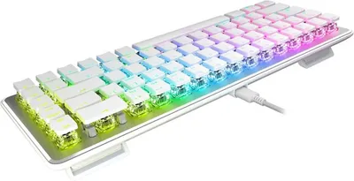 Productafbeelding van ROCCAT Vulcan II Mini, gaming-toetsenbord, Red Switch, RGB LED-verlichting, US-lay-out, wit