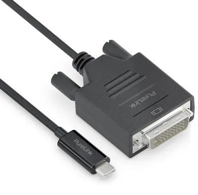 Produktbild von PureLink IS2211-015, 1,5 m, USB Typ-C, DVI-D, Männlich, Männlich, Gerade