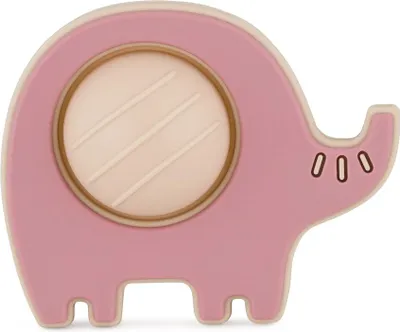 Obrázek produktu pro PETITE&MARS Hračka silikonová Elephant Edwin Dusty Rose 6m+