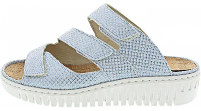 Produktbild von Waldläufer H-Willow Pantolette Blau in Gr. 41