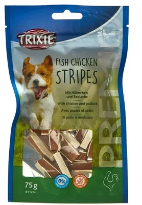 Obrázok produktu pre TRIXIE 31534, Snack, Pes, Kuracie mäso, Ryba, 75 g