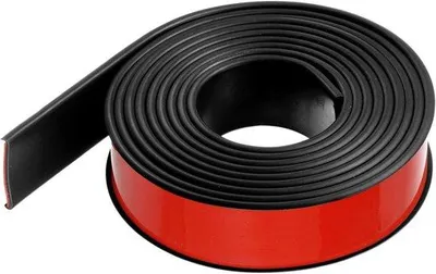 Obrázek produktu pro Černá pružná samolepicí ochranná páska na rohy z TPE, 36 mm x 3000 mm