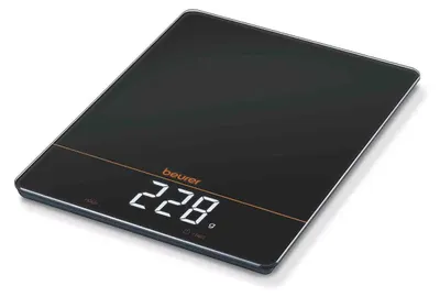 Produktbild von Beurer KS 34 Küchenwaage – Magic-LED, Tara, präzise Messung