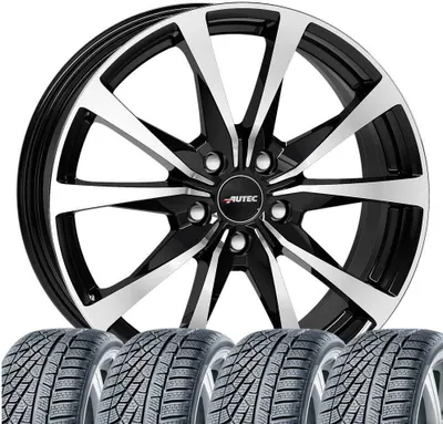 Obrázok produktu pre Kompletné kolesá Zimné kolesá Zimné kompletné kolesá Pneumatiky s diskami Brixen 7,5x18 ET39 5x112 kompatibilné s VW Arteon Passat