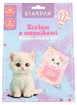 Immagine prodotto di Set con tessere a mosaico Kitty Meow Starpak
