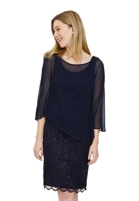 Produktbild von Vera Mont Damenkleid, Blau (Night Sky 8541), 76