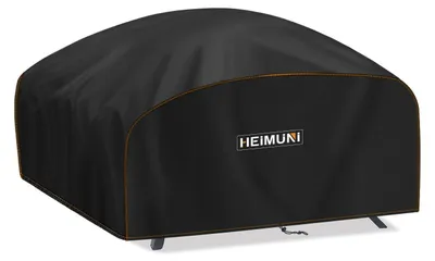 Image de Housse de protection pour barbecue, dimensions 84x60x32 cm, résistante aux intempéries, imperméable, en tissu Oxford 420D, compatible avec la série Weber Q2000