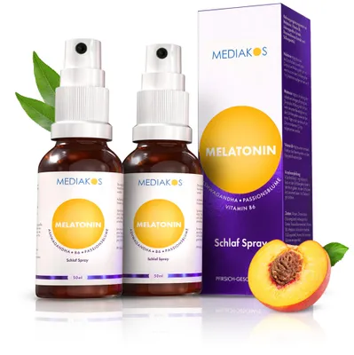 Produktbild von Mediakos® Melatonin Ashwagandha Schlaf Spray