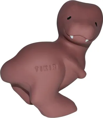 Image de Tikiri Jouet de bain Dinosaure T-Rex Caoutchouc naturel sans BPA