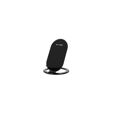 Produktbild von Induktives Ladegerät Schwarz Wireless Charger Wireless mit Stand USB Charger Anschluss