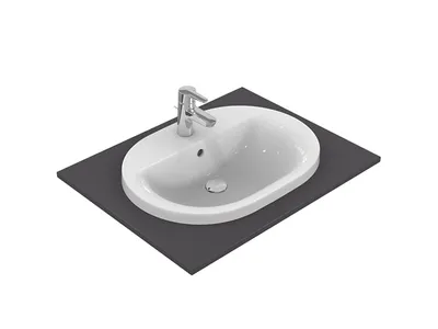 Produktbild von Ideal Standard Einbauwaschtisch CONNECT oval 620 mm weiß