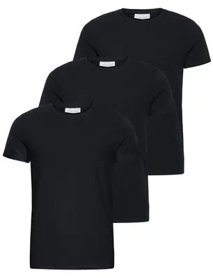 Produktbild von Casual Friday CFDAVIDE Herren T-Shirt Kurzarm Shirt 3er Pack Baumwollmischung Slim Fit