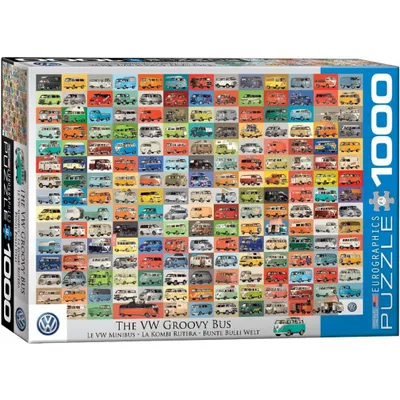 Produktbild von Volkswagen Groovy Bus (Puzzle)
