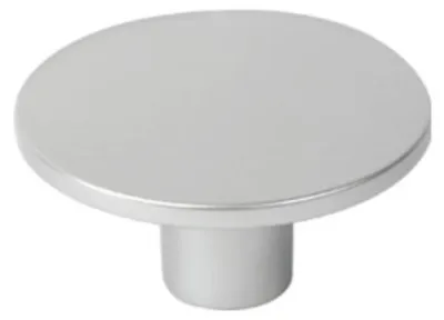 Obrázek produktu pro Kulaté úchytky na nábytek, průměr 60 mm, matný chromovaný povrch, balení 24 kusů