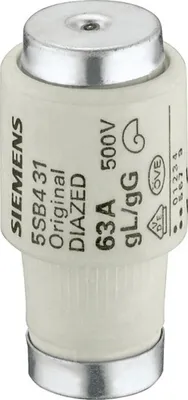 Produktbild von Siemens D-Sich. DIII 35A gG 500V a.c./440V d.c.