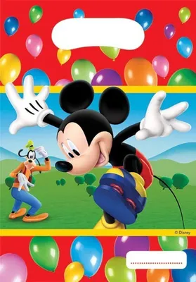 Produktbild von Mickey Maus "Party-Time" Partytüten