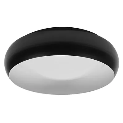 Obrázek produktu pro LEDVANCE ORBIS Livia LED stropní svítidlo s kovovým kroužkem, černobílé, 16W, 1000lm, 3000K, 300mm, 830 přátelská teplá bílá, stmívatelné ve 3 krocích nacvaknutím, IP20, montážní šrouby a hmoždinky součástí balení
