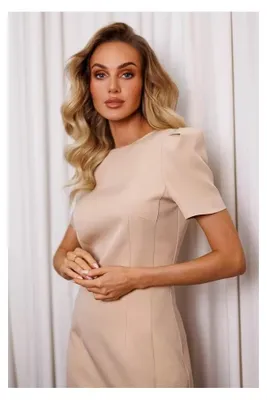 Produktbild von Kleid MOE M777 BEIGE Größe: XL