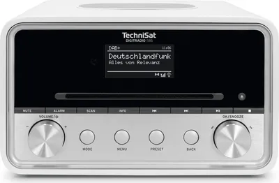 Zdjęcie produktu dla Technisat DigitRadio 586 biały/srebrny