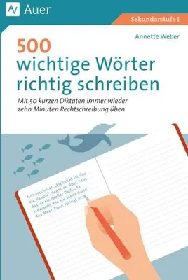 Obrázek produktu pro 500 wichtige Wörter richtig schreiben