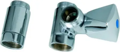Obrázok produktu pre Teka Pripojenie na práčku 3/4" 3/4"IG x 3/4"AG, chróm, 1 ks.
