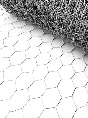 Immagine prodotto di Rete di recinzione esagonale 1m x 10m zincata
