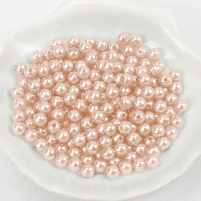 Image de Perles de cire env. 1000 pièces, 3mm, or rose clair