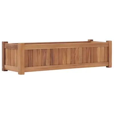 Immagine prodotto di Letto Rialzato da Giardino 100x30x25 cm in Massello di Acacia