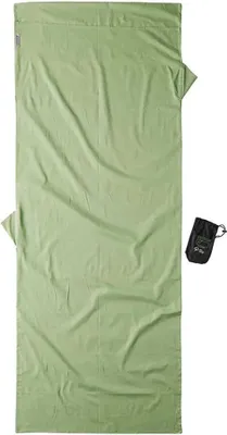 Immagine prodotto di Lenzuolo da viaggio in cotone organico dimensioni 220 x 90 cm colore foresta ombra