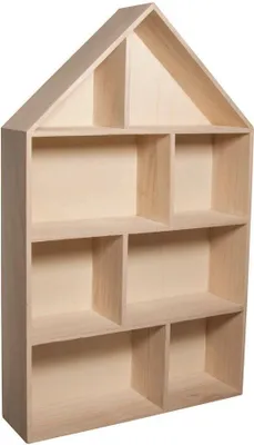 Produktbild von Holz-Setzkasten Haus 30x50x8 cm