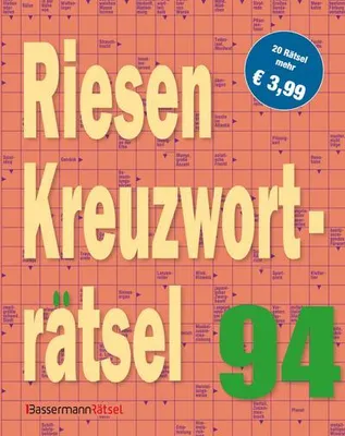 Immagine prodotto di Riesen-Kreuzworträtsel 94 (5 Exemplare à 3,99 EUR)