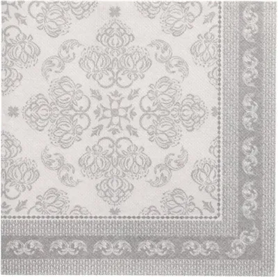 Produktbild von PAPSTAR Servietten 1/4-Falz, 40x40 cm grau, "ROYAL Collection" | Folie (50 Stück)