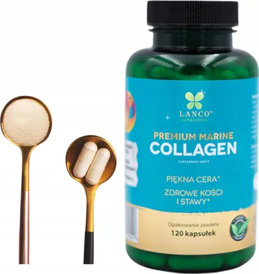 Immagine prodotto di COLLAGENE MARINO PREMIUM Collagene marino di pesce 2400mg Lanco