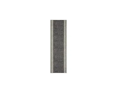 Zdjęcie produktu dla Szary chodnik z miękkim krótkim włosem 80x450cm