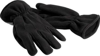 Produktbild von Beechfield - Herren/Damen Uni Handschuhe, Thinsulate Suprafleece BC5402 (L-XL) (Schwarz)