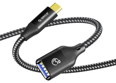 Zdjęcie produktu dla Adapter USB c na a 1M przedłużacz synchronizacja 10 gbit/s